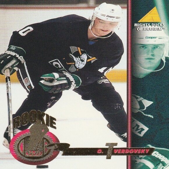 Oleg Tverdovsky Anaheim Ducks NHL Hockey Card Collection - 2 Card Set - Picture 2 of 3
